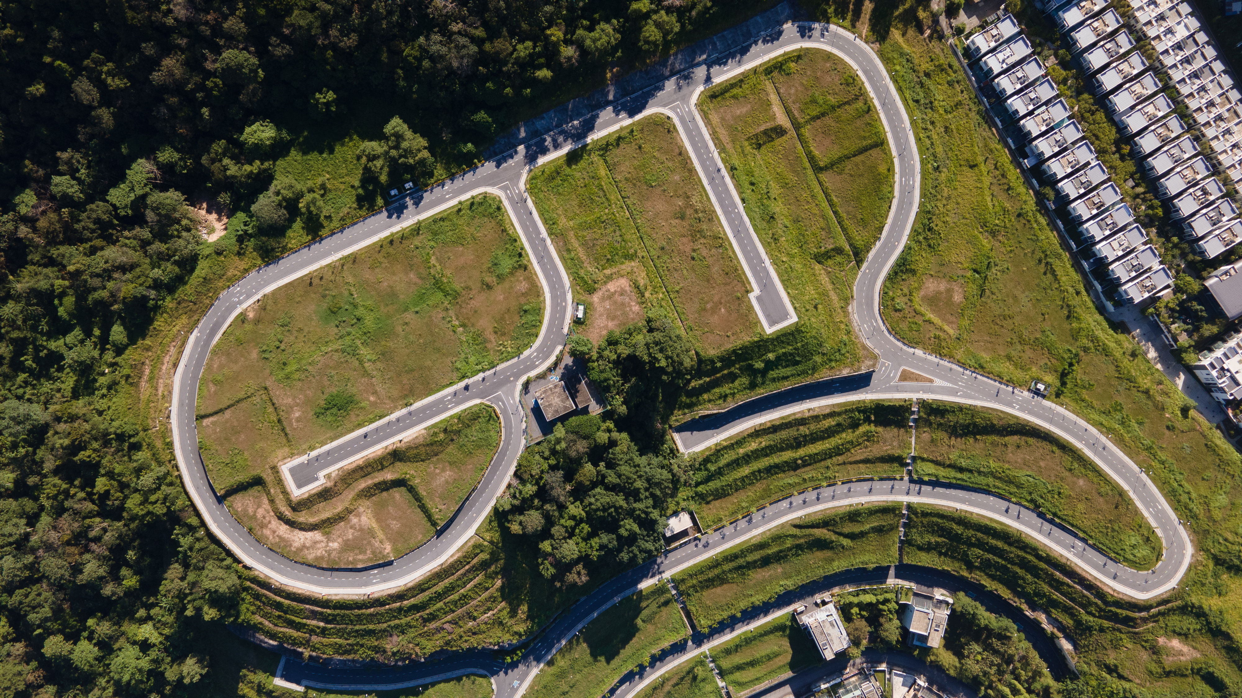 Aerial View Roads